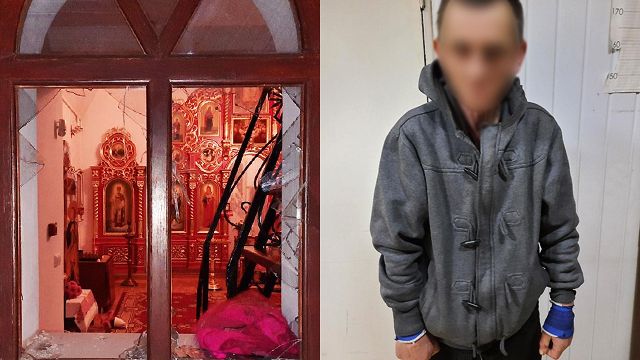 Знімав ікони закривавленими руками: під Прилуками чоловік пограбував сільську церкву