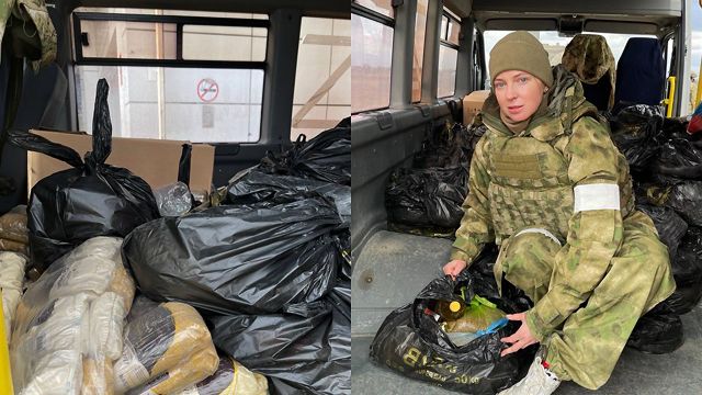 Ніхто не бере: зрадниця Поклонська привезла в Україну російську “гумдопомогу”