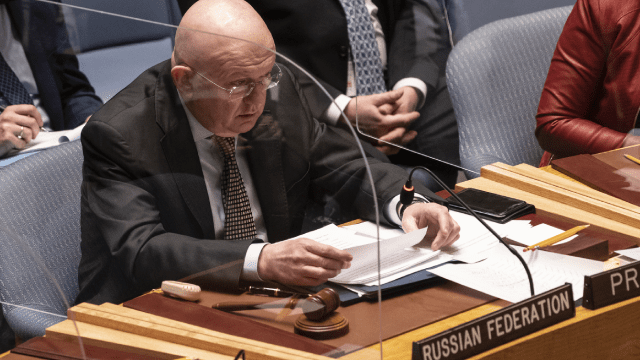 постпред России при ООН Василий Небензя