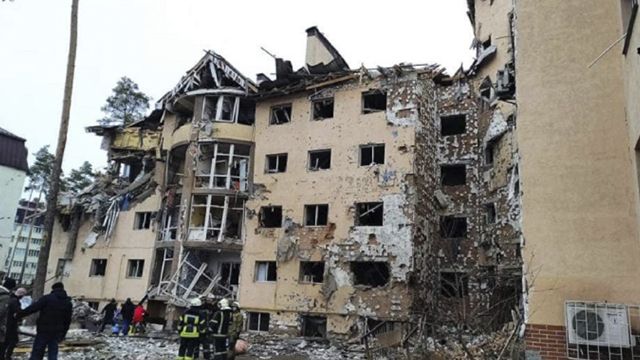 В Ирпене повреждено более 1000 зданий, 115 разрушены полностью