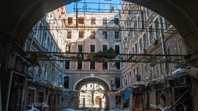 Харків після бомбування