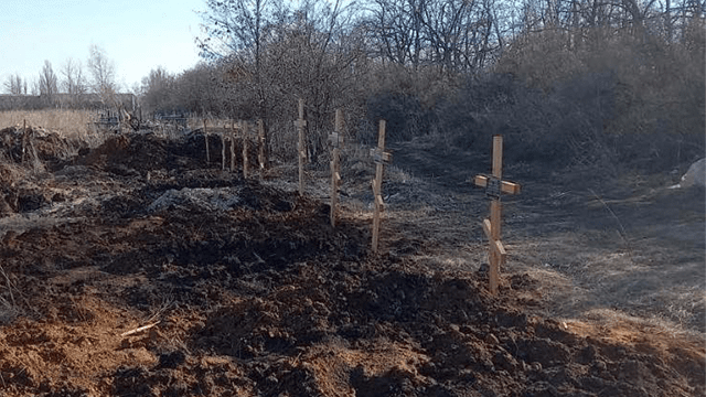 могили у Луганськый області