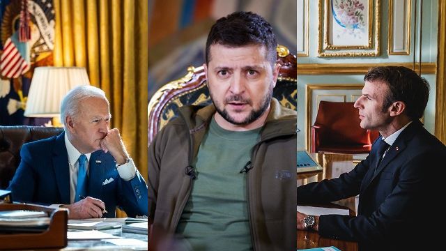 Це не війна, а геноцид: Зеленський закликав Байдена та Макрона відвідати Україну