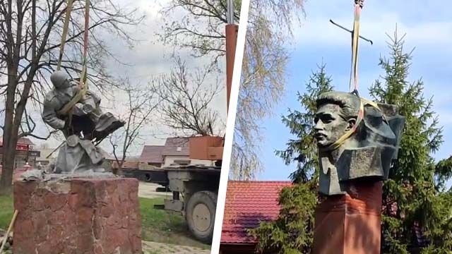 знесення пам'ятників радянщині у Чернівцях