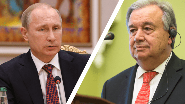 Эвакуация мирных жителей с Азовстали: Путин принял предложение Генсека ООН