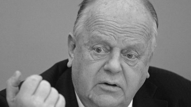 Станислав Шушкевич умер в Минске в возрасте 87 лет