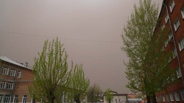 пилова буря у Красноярську