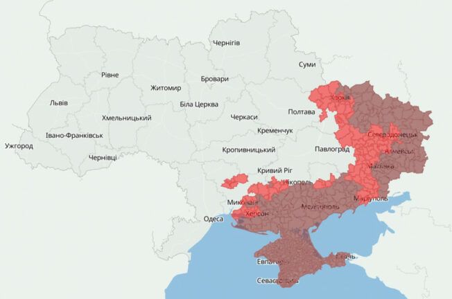 Громади ВПО онлайн карта
