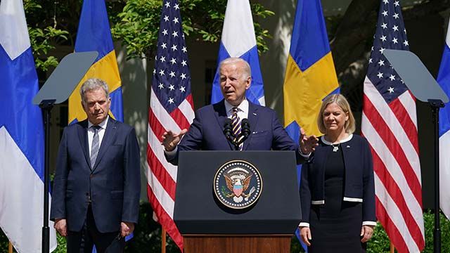 Байден, прем'єр Швеції та президент Фінляндії