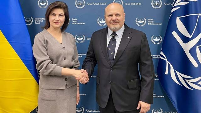 Ірина Венедіктова та Карім Хан