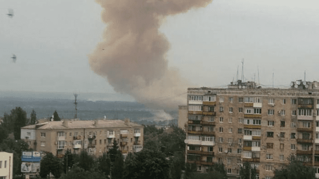 Авіаудар по Сєвєродонецьку: