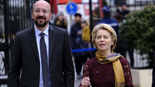 Шарль Мішель та Урсула фон дер Ляєн