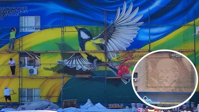 Мурал в Ужгороді
