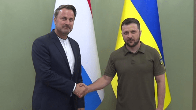 Володимир Зеленський і Ксав'є Бетель