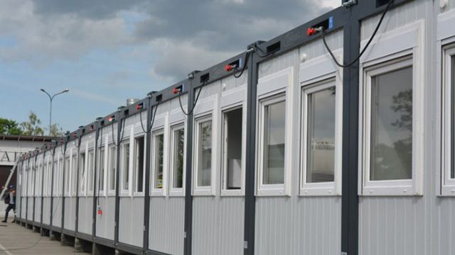Модульный городок в Буче: как обустроили временное жилье в городе