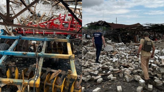 Под Кривым Рогом российские войска ударили ракетой: уничтожено 40 тонн зерна