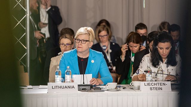 Премьер Литвы призвала ЕС создать механизм конфискации активов РФ на восстановление Украины