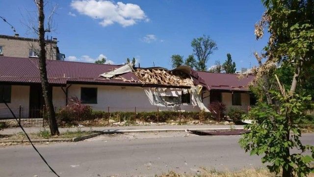 Обстріл Луганської області Обстріл Луганської області