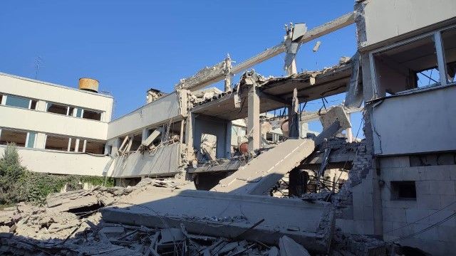 Ракетний удар по Харківському педагогічному університету