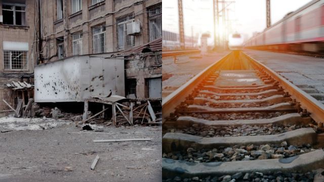 Живой щит против подрыва путей: оккупанты запустили поезд с плацкартными вагонами из Мариуполя