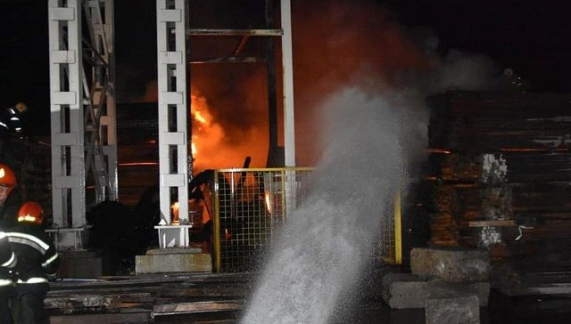 Пожежа, Одеський порт