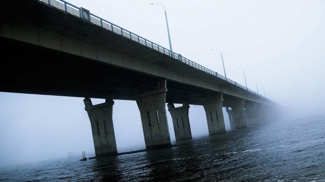 Антоновский мост под Херсоном