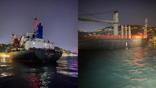 Движение по Босфору приостановили: судно с зерном из Украины село на мель возле Стамбула