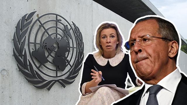 лавров і захарова в ООН