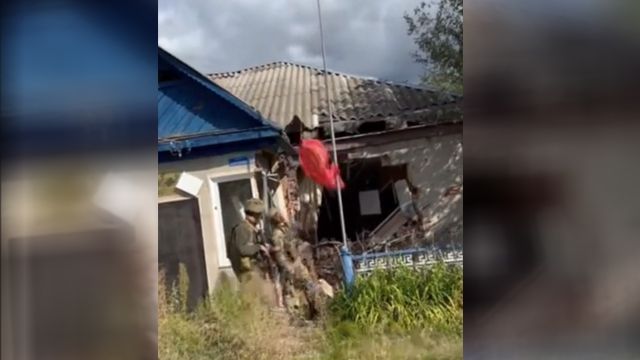 ЗСУ зняли російську ганчірку у Новій Гусарівці