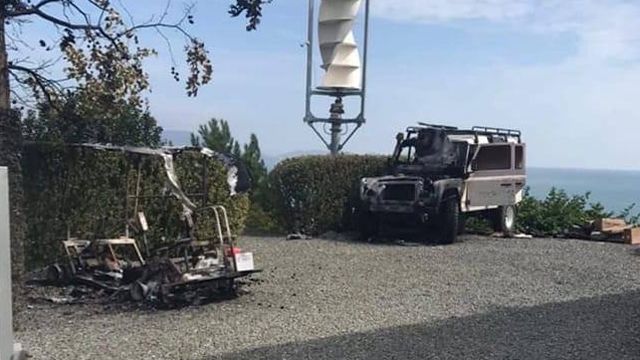 Пропагандисту Кремля Киселеву сожгли два авто в Крыму