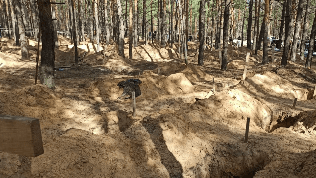 Поховання в Ізюмі