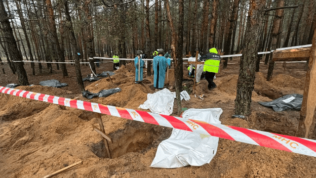 Поховання в Ізюмі