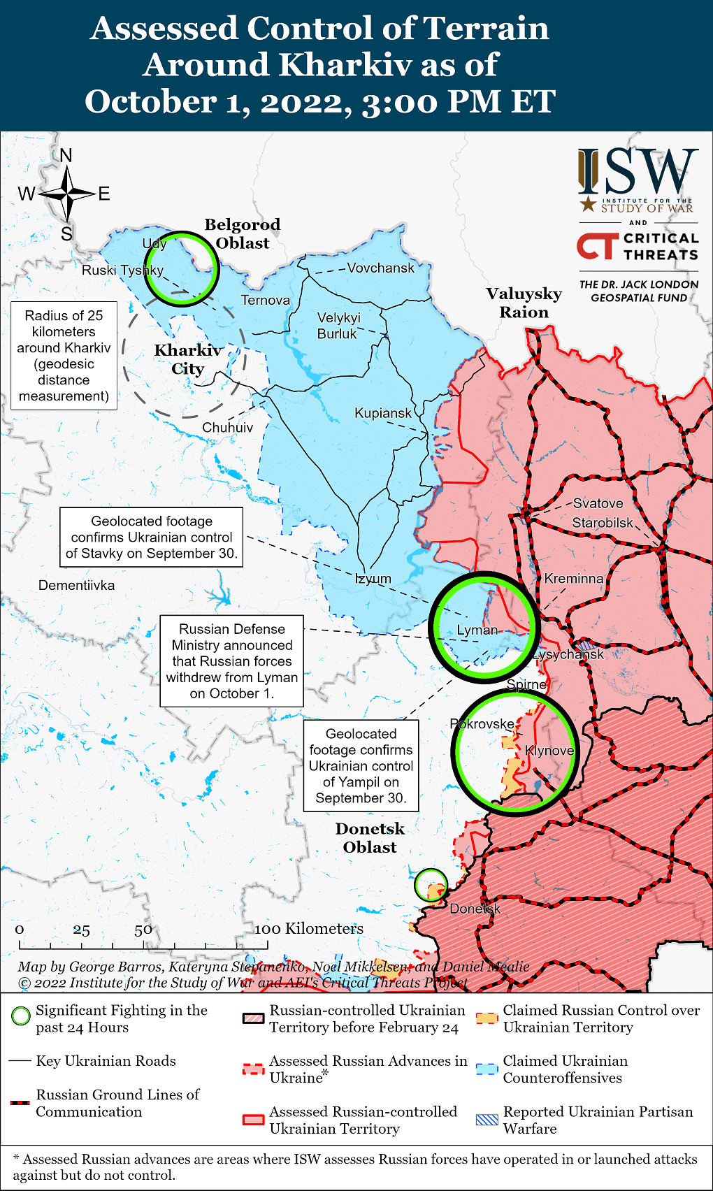 Путін замість оборони Луганської області надає пріоритет зміцненню фронту на півдні – ISW Фото 1 Путін відмовляється від оборони Луганської області на користь півдня України – ISW Фото 1