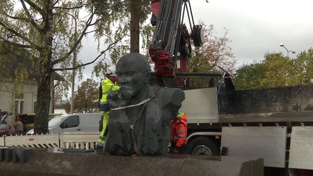 лєніна повалили у Фінляндії