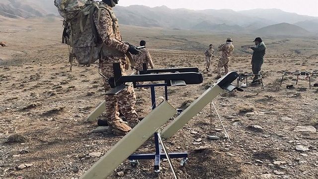 В Иране показали новый дрон-камикадзе Meraj-521
