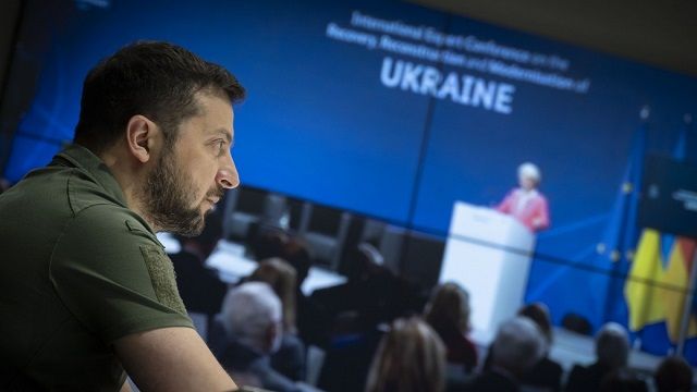 Зеленский призвал ЕС создать финансовый Рамштайн