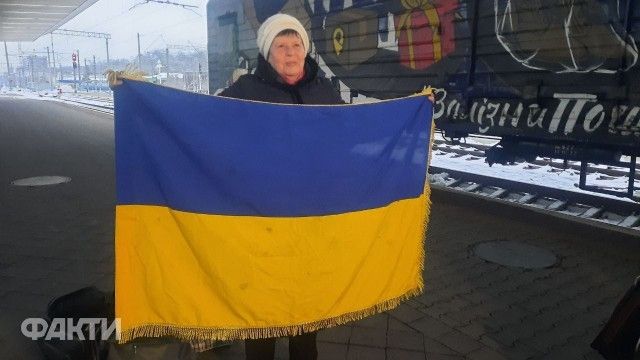 Пасажирка потяга Херсон - Київ Ганна Зарудня