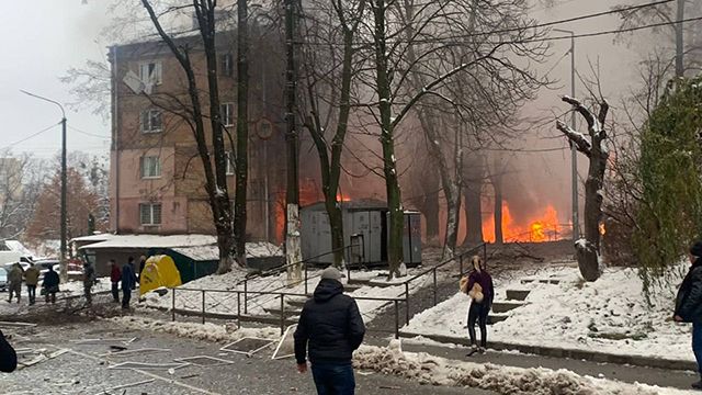 Ракетний удар по Вишгороду