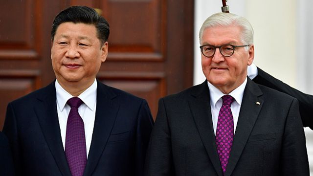 Франк-Вальтер Штайнмаєр та Сі Цзіньпін