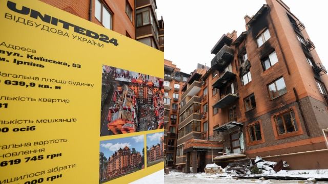 Відновлення будинків у межах ініціативи United24 розпочнеться з Ірпеня – Шмигаль