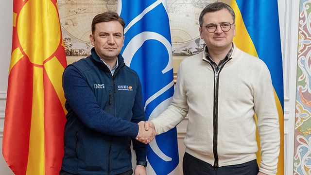 Буяр Османі та Дмитро Кулеба