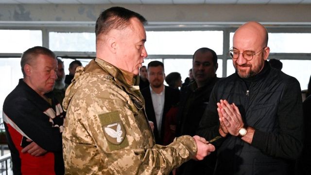 Шарль Мішель у Києві
