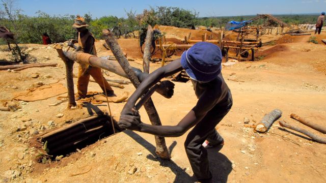 шахти в Африці