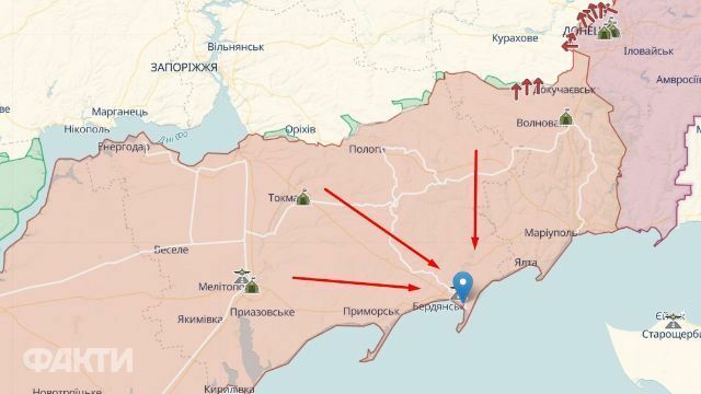 У Бердянську росіяни зміцнюють оборону навколо аеродрому – супутникові знімки