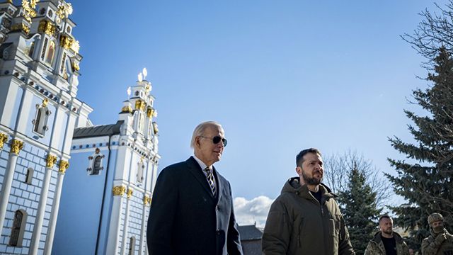 Джо Байден і Володимир Зеленський
