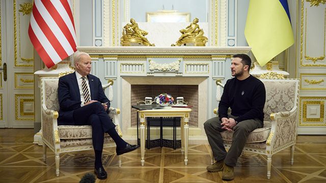 Володимир Зеленський і Джо Байден