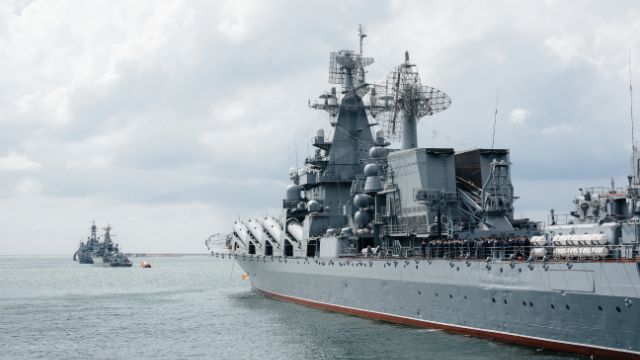 російські кораблі у Чорному морі