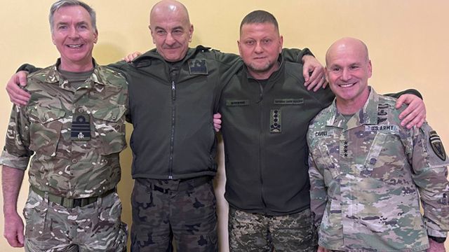 Залужный встретился с военначальниками из США, Британии и Польши: о чем говорили