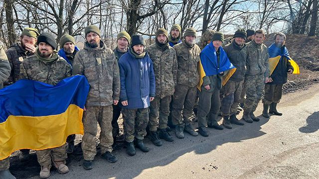 Звільнення військових з полону РФ
