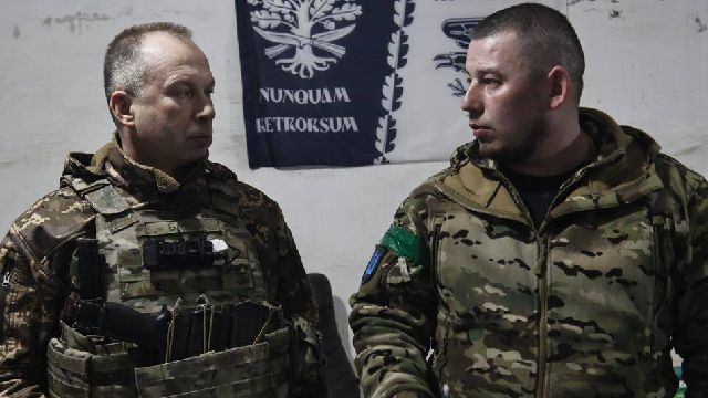Ситуация сложная, но ВСУ сдерживают врага: Сырский об обороне Бахмута
